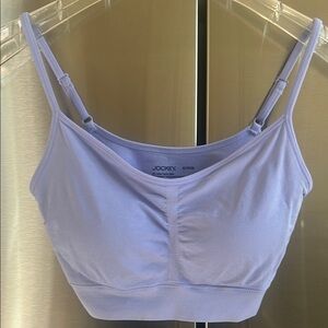 NWOT Jockey Purple Lavender Seamless Bra with Adjustable Straps